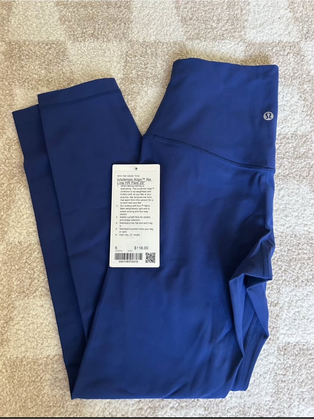 lululemon athletica Deep Blue High-Rise Align Leggings